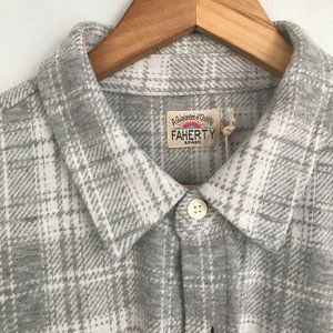 Faherty Legend Buffalo Check Flannel Button-Up Shirt